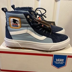 Brand New VANS Sk8-Hi MTE USPS DRESS BLUE M8/W9.5